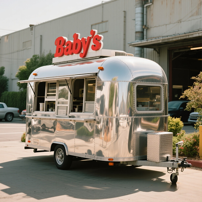 Small Mobile Food Trailer with - Coffee Shop Equipment Setup のレビューと価格