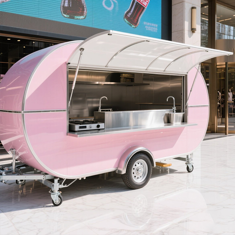 Small Mobile Food Trailer with - Coffee Shop Equipment Setup のレビューと価格