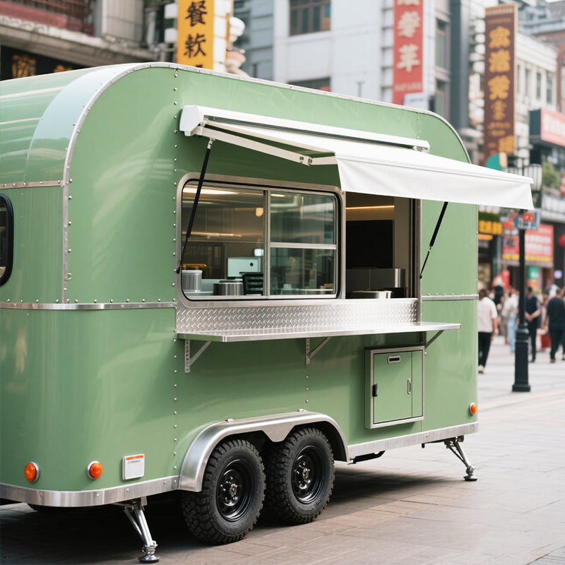 Small Mobile Food Trailer with - Coffee Shop Equipment Setup のレビューと価格