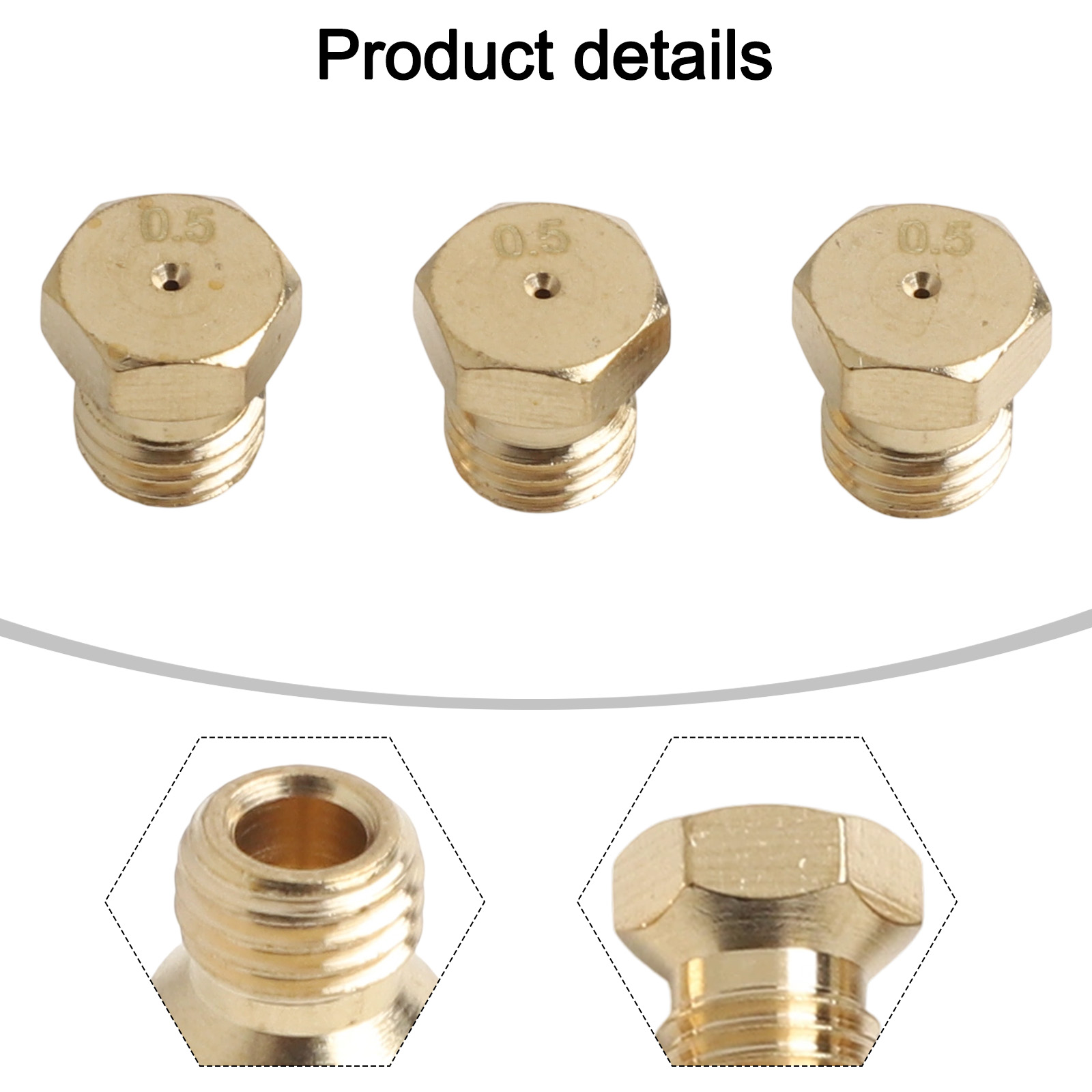 20pcs/set Burner Nozzle 0.5mm  - Steam Wand Tip のレビューと価格