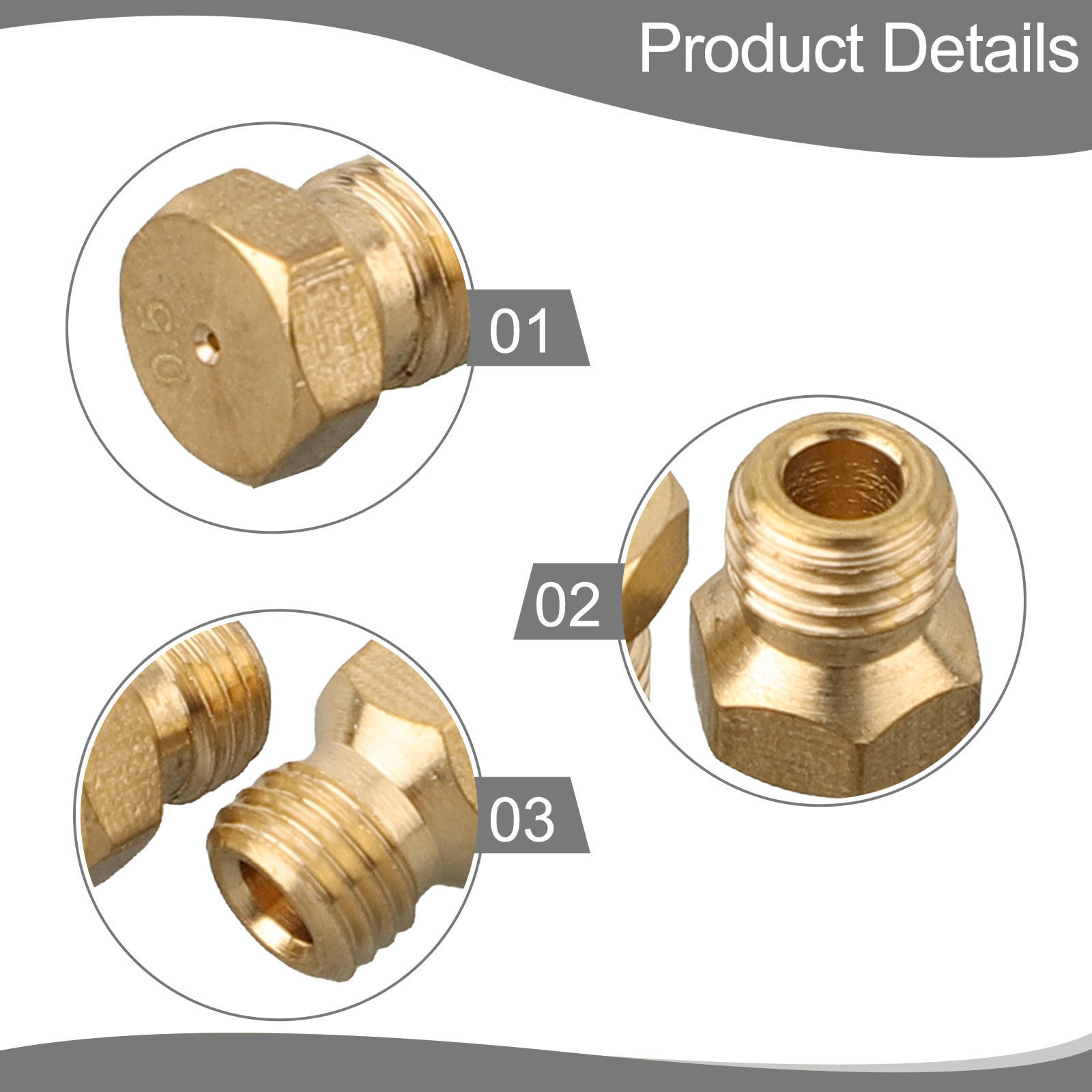 5PCS Burner Gas Hob LPG- Conve - Steam Wand Tip のレビューと価格