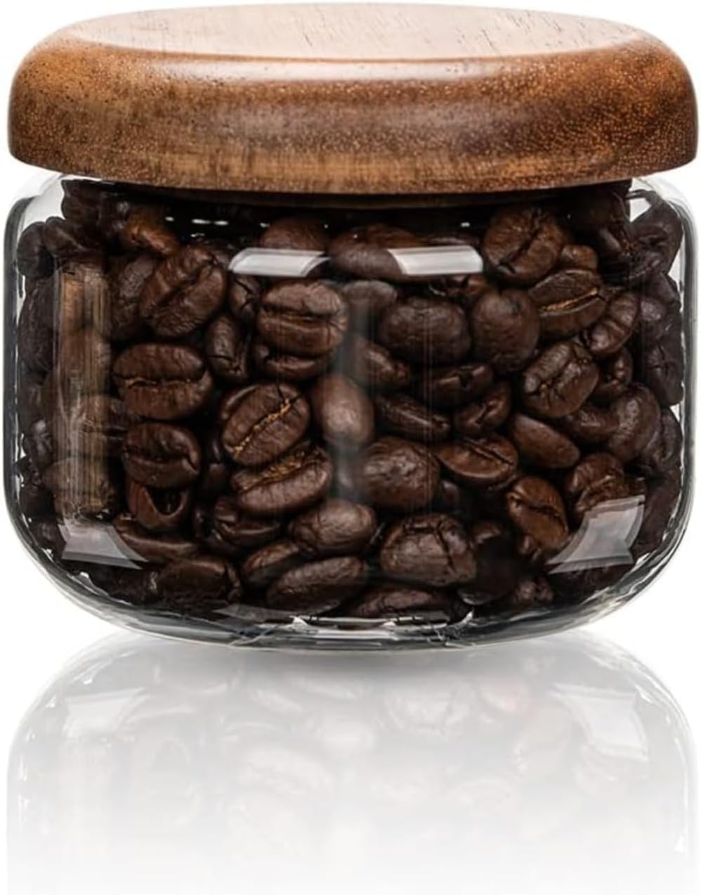 Glass Food  Containers with Wo - Coffee X のレビューと価格