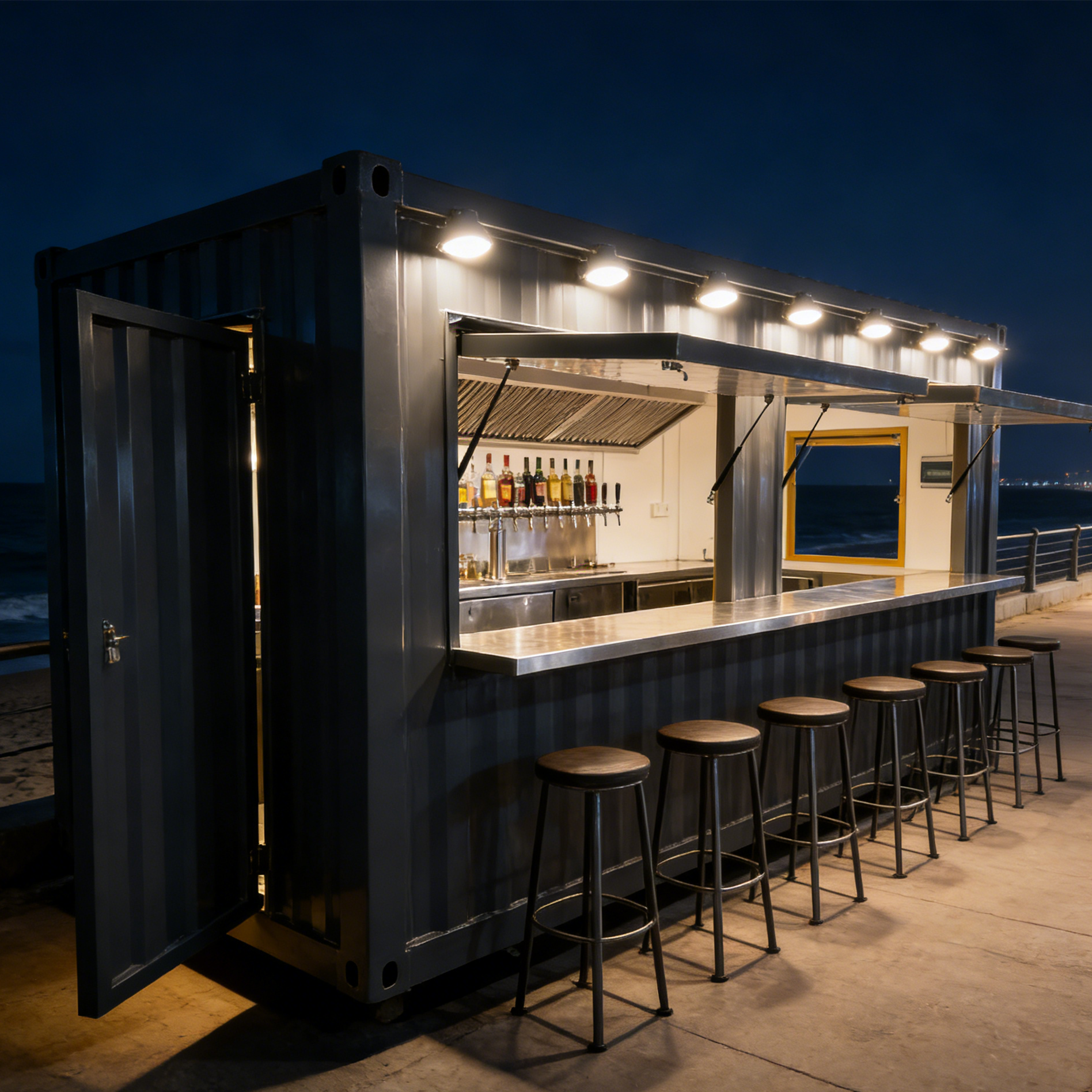 Prefabricated Container Restau - Coffee Shop Equipment Setup のレビューと価格